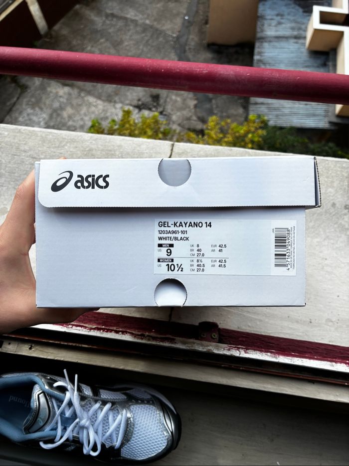 Jjjjound x Asics Gel-Kayano 14 White/Blue - Taille 42.5 - Neuves - photo numéro 9