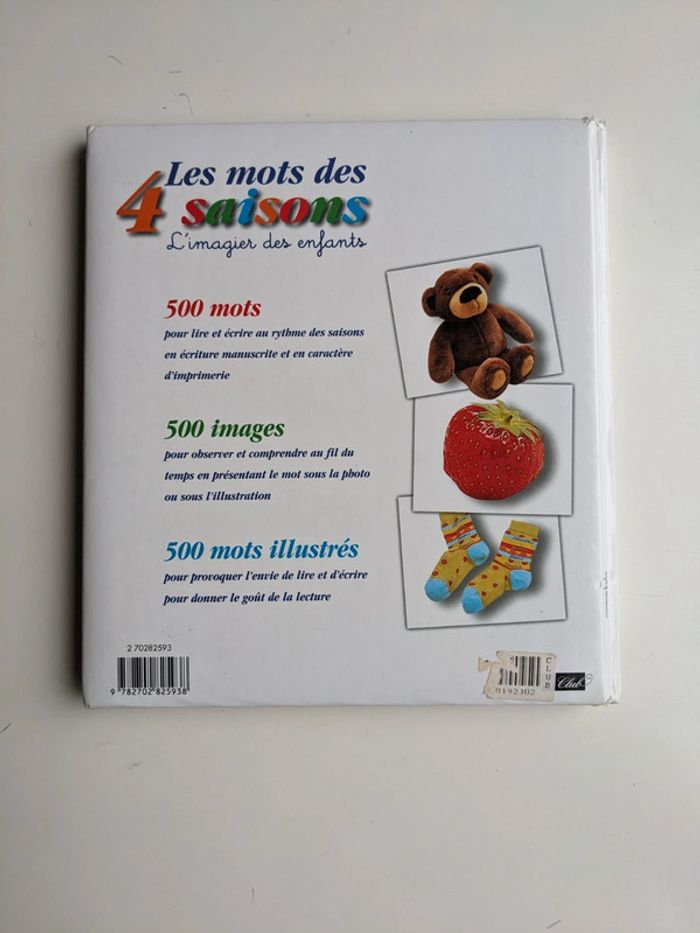 Livre les mots des 4 saisons - photo numéro 2