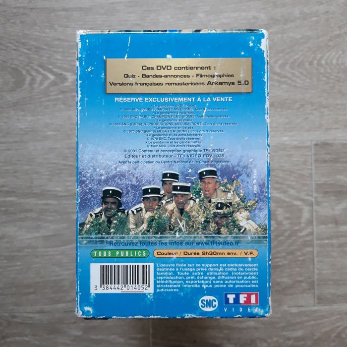 Coffret 6 DVD le gendarme l'intégrale - photo numéro 3