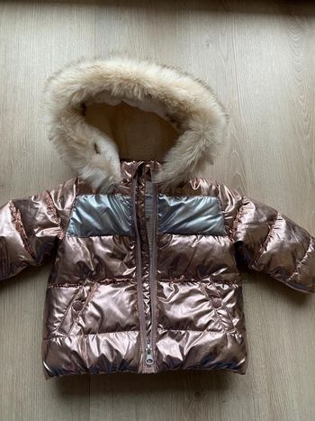 Manteau hiver Creeks or-doré 