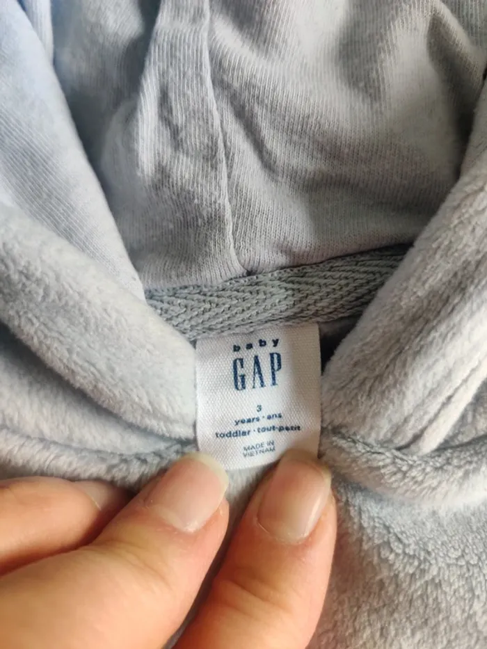 Lot 2 sweats polaires GAP TBE - photo numéro 9