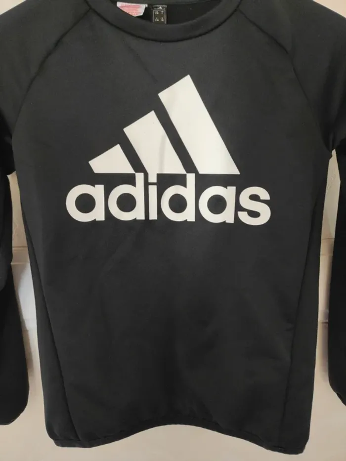 Sweat noir Adidas - photo numéro 2