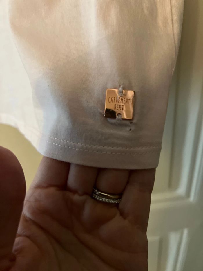 T-shirt manches courtes évasées 12 ans - Carrément Beau - photo numéro 3