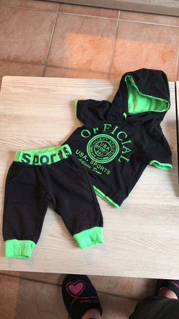 Ensemble été  garçon 12 mois