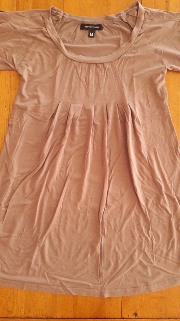 Tunique ou robe très courte, à manches courtes, taille M - photo numéro 3