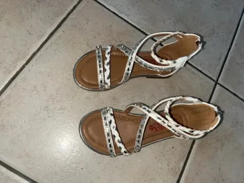 Sandales filles brillantes