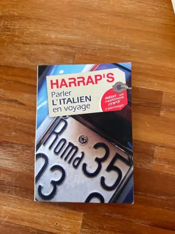 Livre parler italiens en voyage