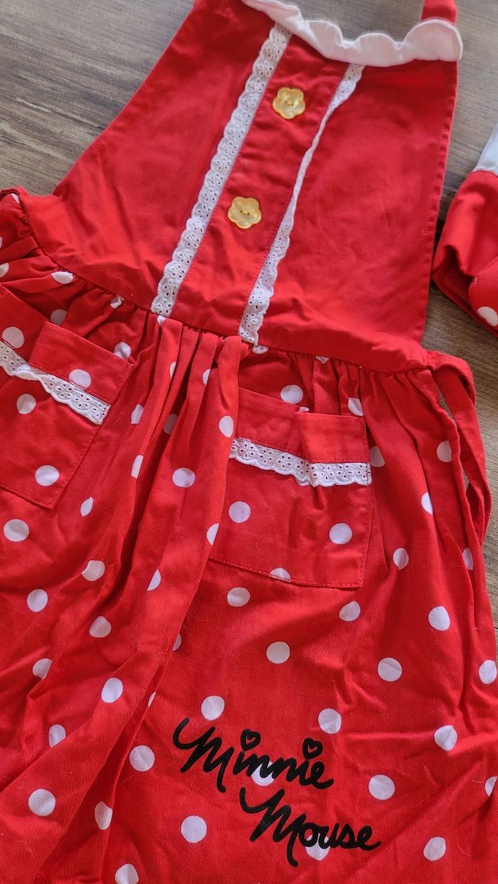 Tablier de cuisine  et toque Minnie - photo numéro 4