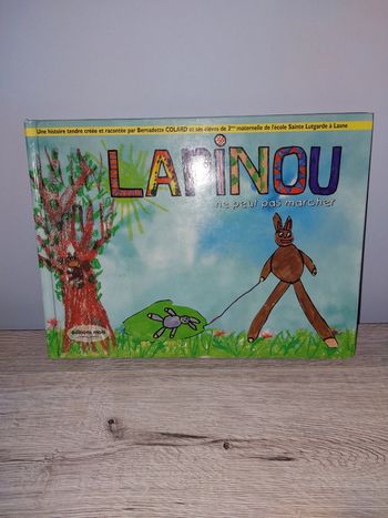Livre lapinou ne peut pas marcher