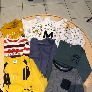 Maillots manches longues 18 mois