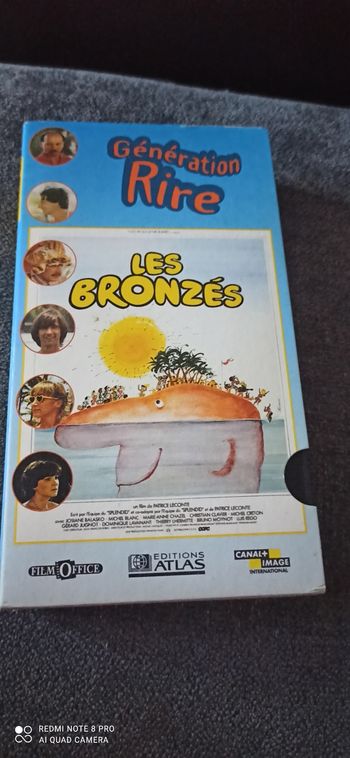 Cassette video les bronzes