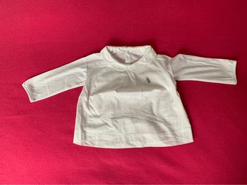 Blouse manches longues Obaïbi 3 mois - 59 cm