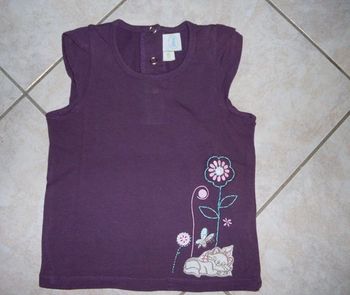 tee-shirt disney marie les aristochats 9 mois neuf jamais porté