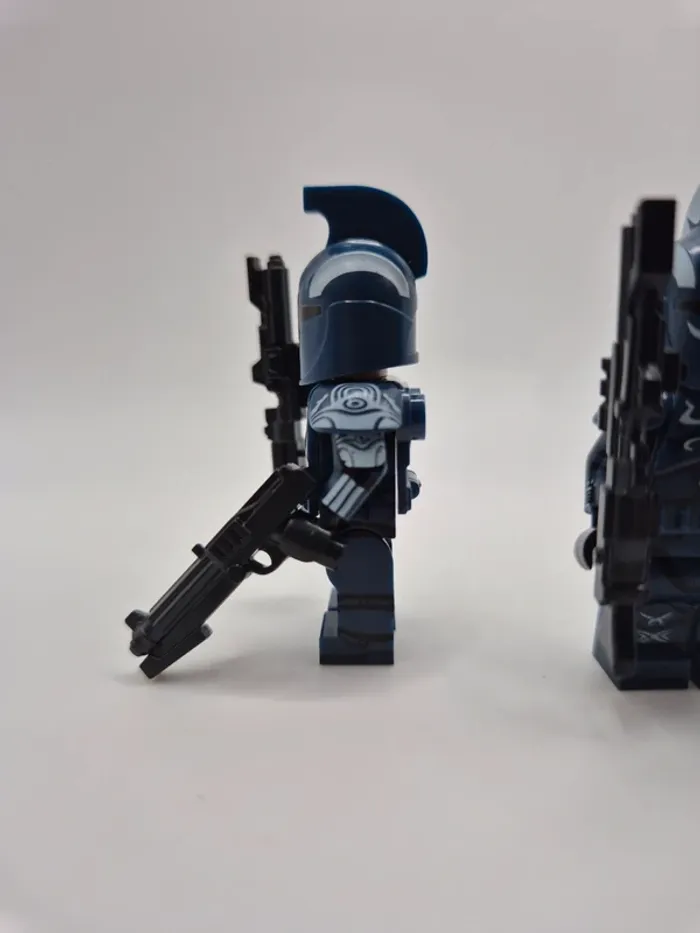 Figurines type lego custom 2 commandants clones gardes du Sénat star wars - photo numéro 5