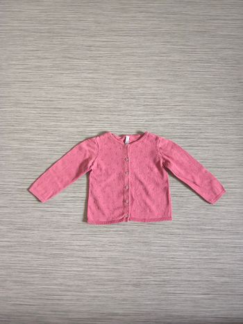 Gilet rose 18 mois 