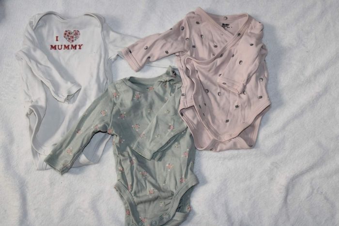 Lot bodies manches longues