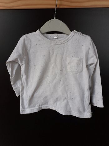 Tee-shirt manches longues fille 12 mois - Zeeman