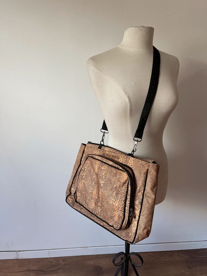 Superbe Sac Sonia Rykiel 🌸 Tissu lezard