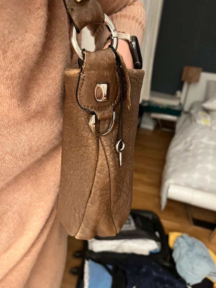 Sac à main Cuir Marron Francinel - photo numéro 11