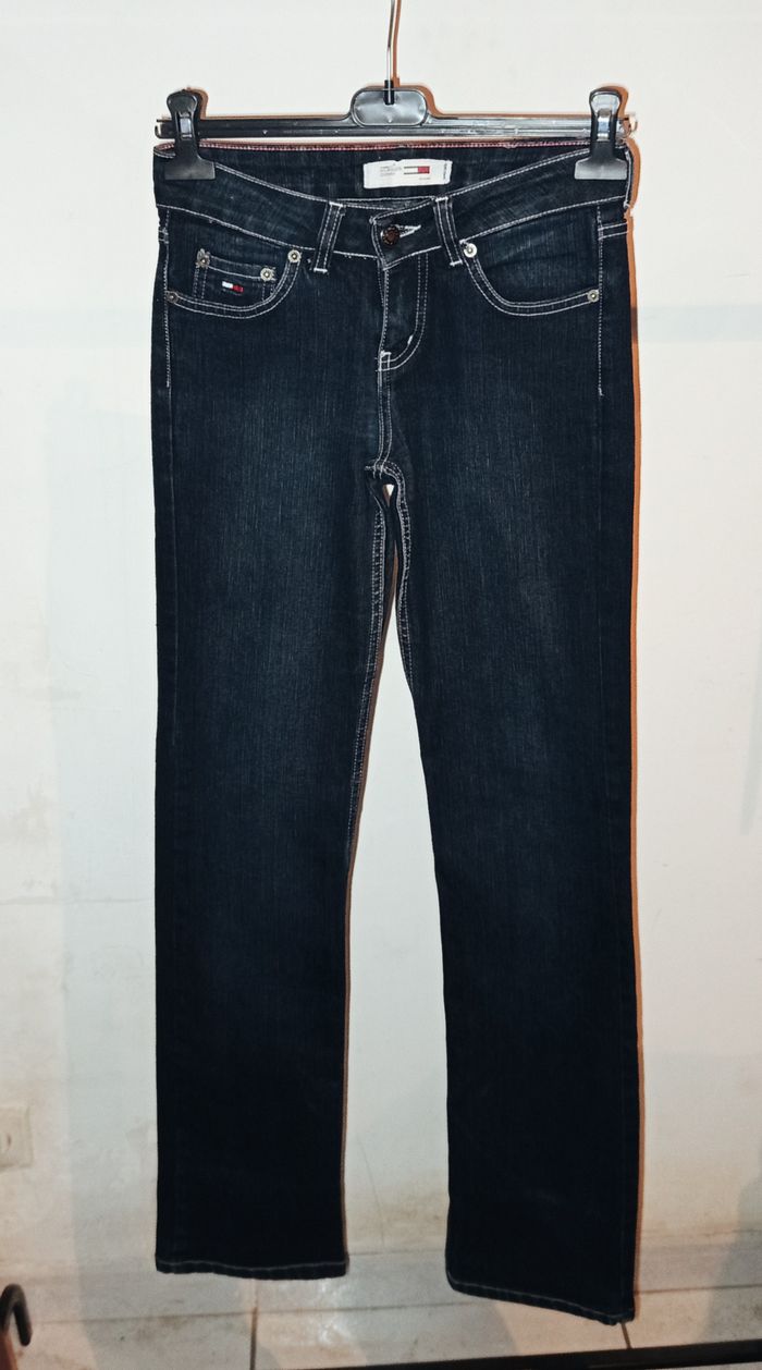Jeans bleu marine Tommy Hilfiger Denim t28