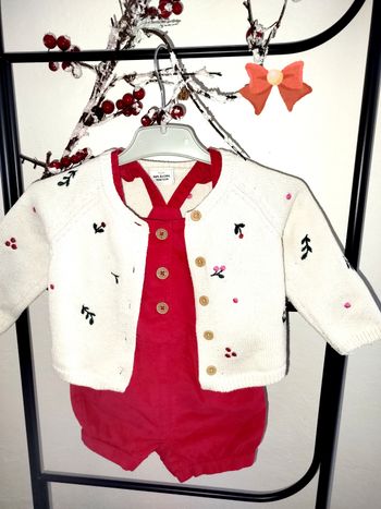 🎄 Tape à l'oeil Ensemble Fille 12 mois