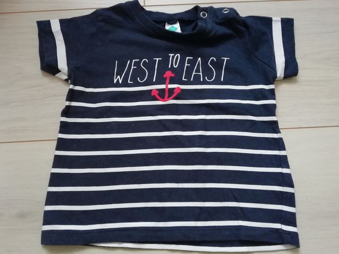 Tee-shirt marin 18 mois