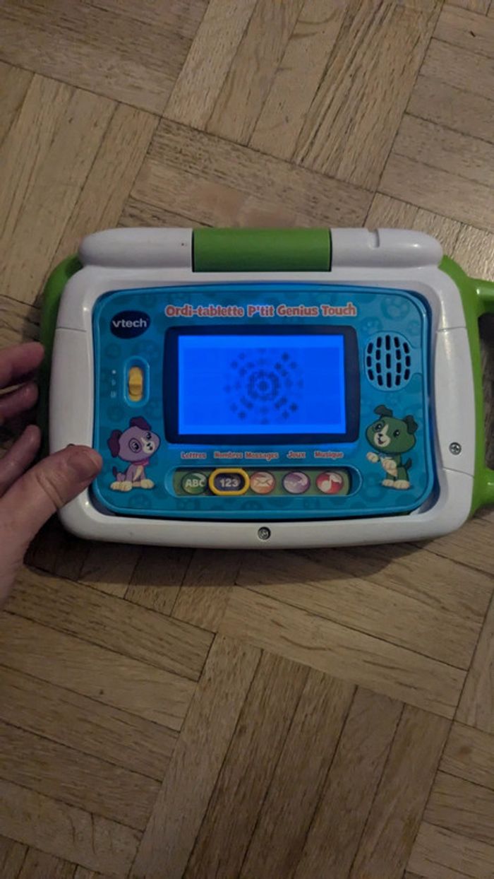 Ordi tablette vtech P'tit Genius Touch vert - ordinateur éducatif - photo numéro 8