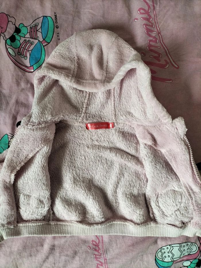 Veste polaire rose - photo numéro 2