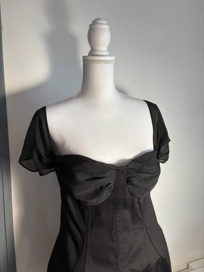 Robes noir ballon asos 40 - photo numéro 2
