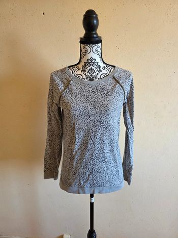 Pull gris femme T : 1