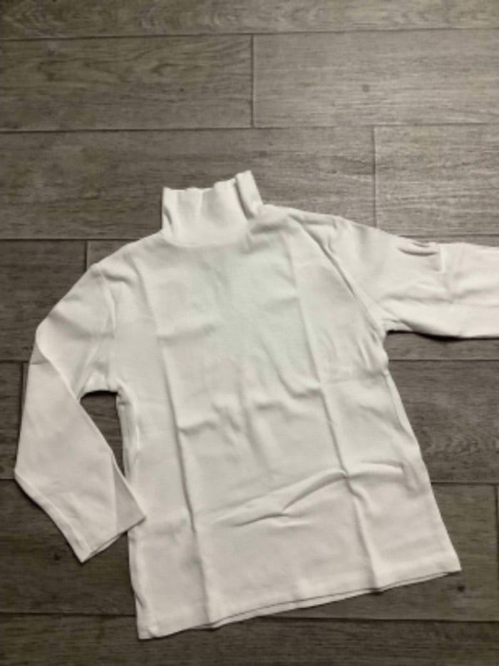 Sous pull blanc Zara 4 ans