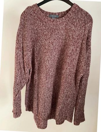 Pull rouge Primark – Doux et cosy, taille XL