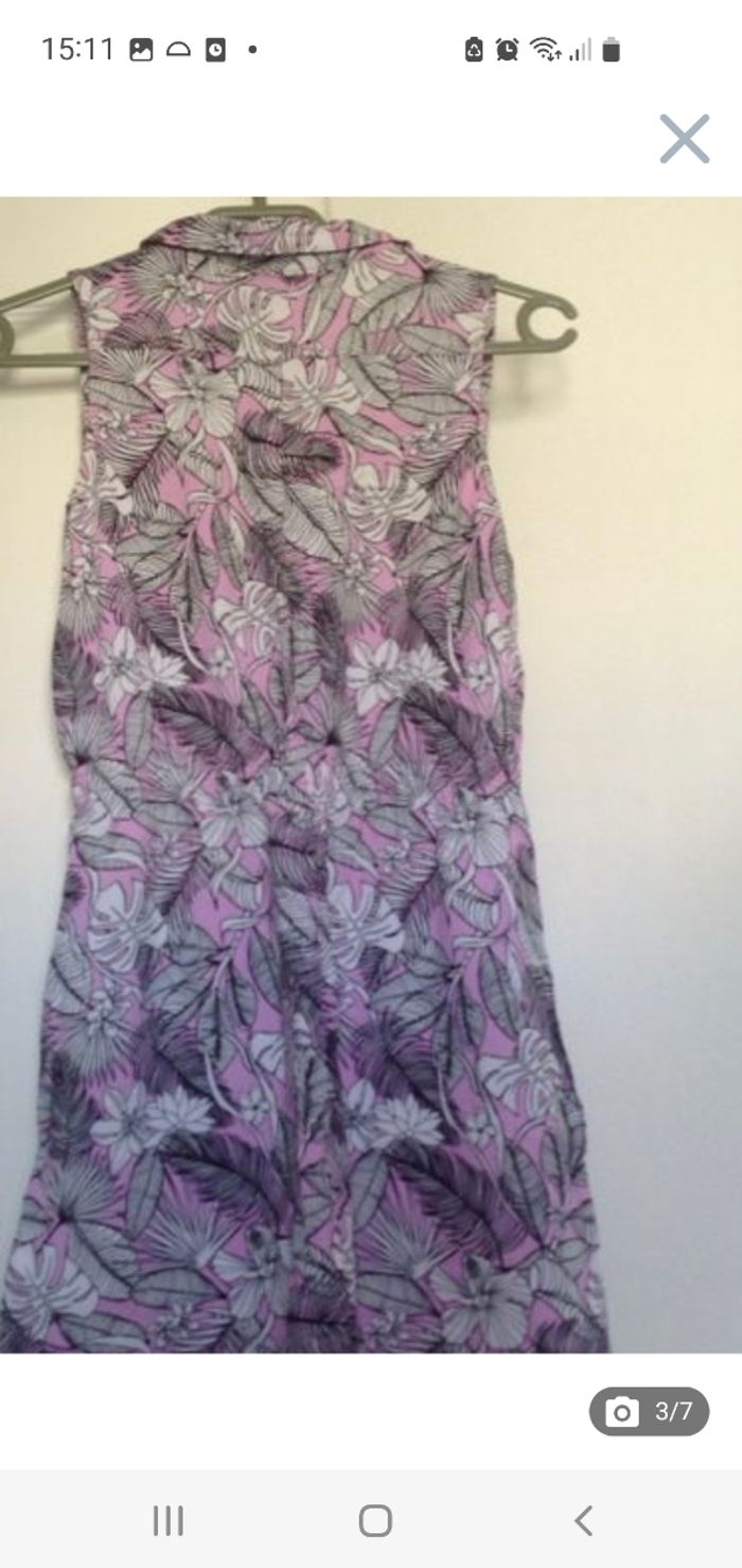 Robe fluide légère sans manches 10-11 ans H&M - photo numéro 7