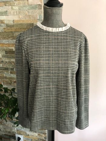 Haut motif "pied de poule" Kiabi 38