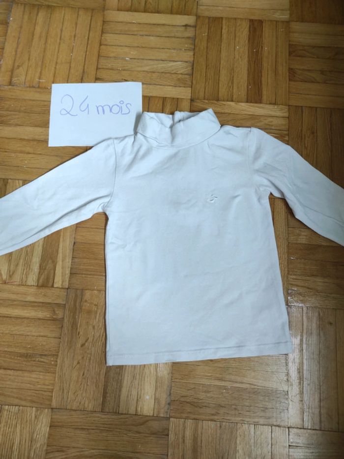 Manche longue Col roulé