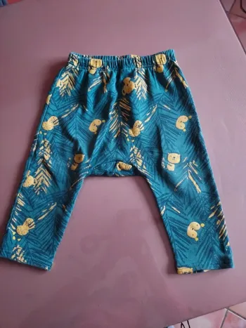 pantalon sarouel "petit béguin" mixte 3 ans