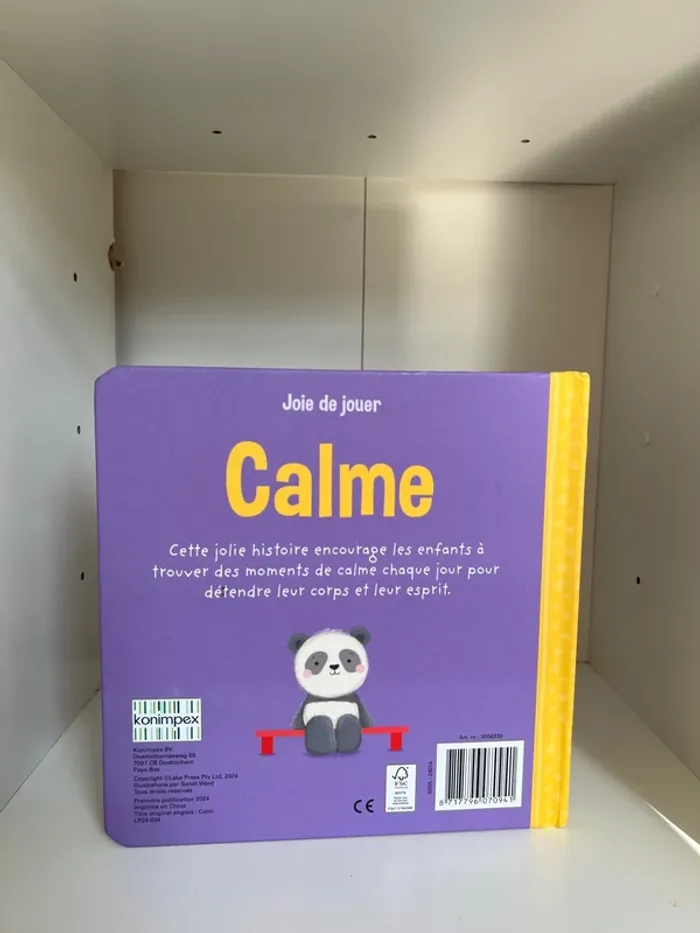 Calme | Livre pour enfants sur la gestion des émotions - photo numéro 4