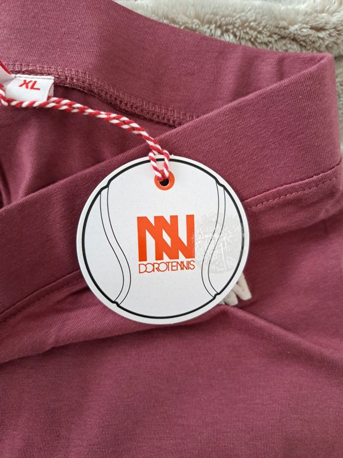 Legging bordeaux Dorotennis XL - photo numéro 5