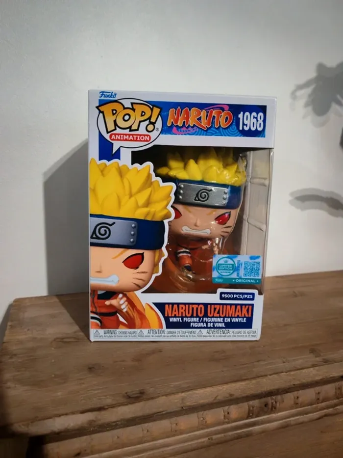 Figurine Funko pop suprême Naruto Uzumaki 1968
