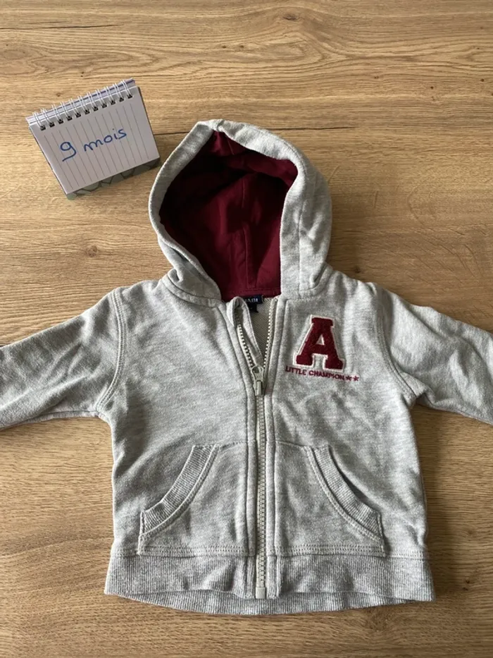 Veste zippée Kiabi