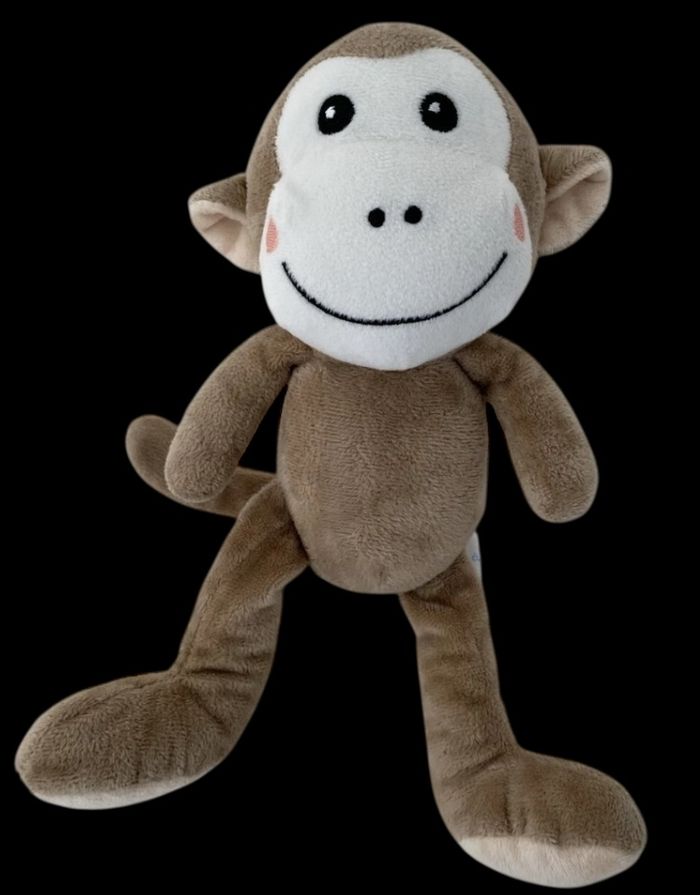 ❤️Doudou peluche Singe Arthur et Lola Marron