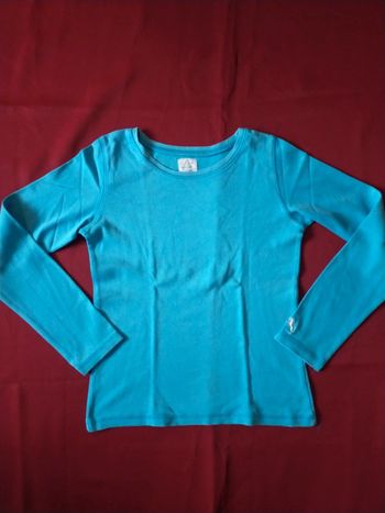 T-shirt à manches longues bleu turquoise taille 11-12 ans H&M