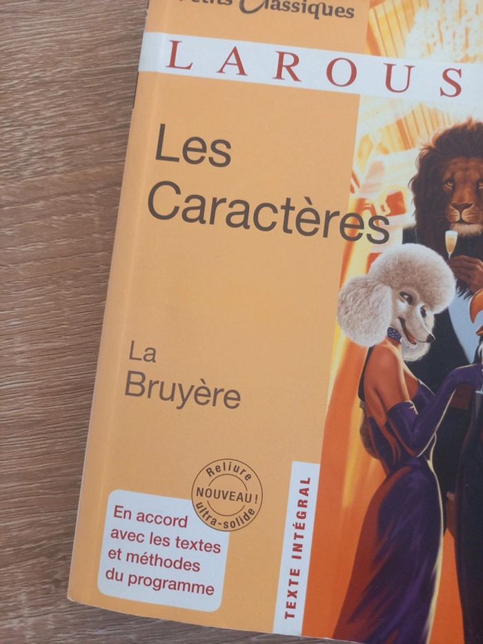 Livre "les caractères" de la bruyère - photo numéro 4