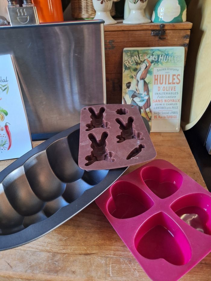 Lot de 3 moules pâtisserie neufs - photo numéro 9