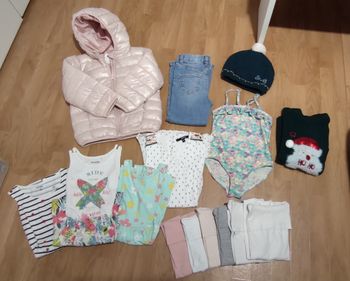 Lot vêtements fille 4 ans 