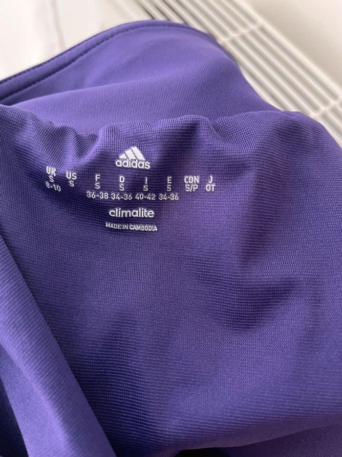 Short climalite femme taille S Adidas avec slip intégré - photo numéro 3