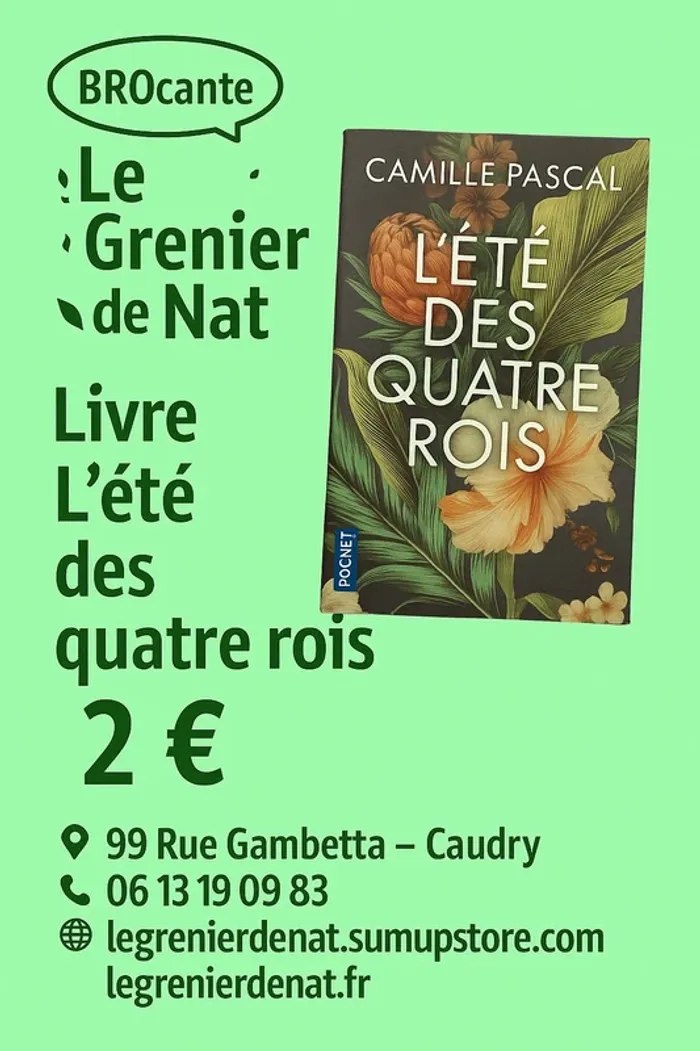 Livre camille pascal l été des quatre rois