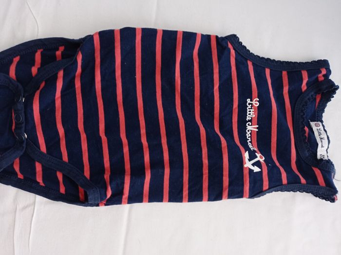 deux bodies de Little Marcel 3mois réf R196 B6 - photo numéro 4