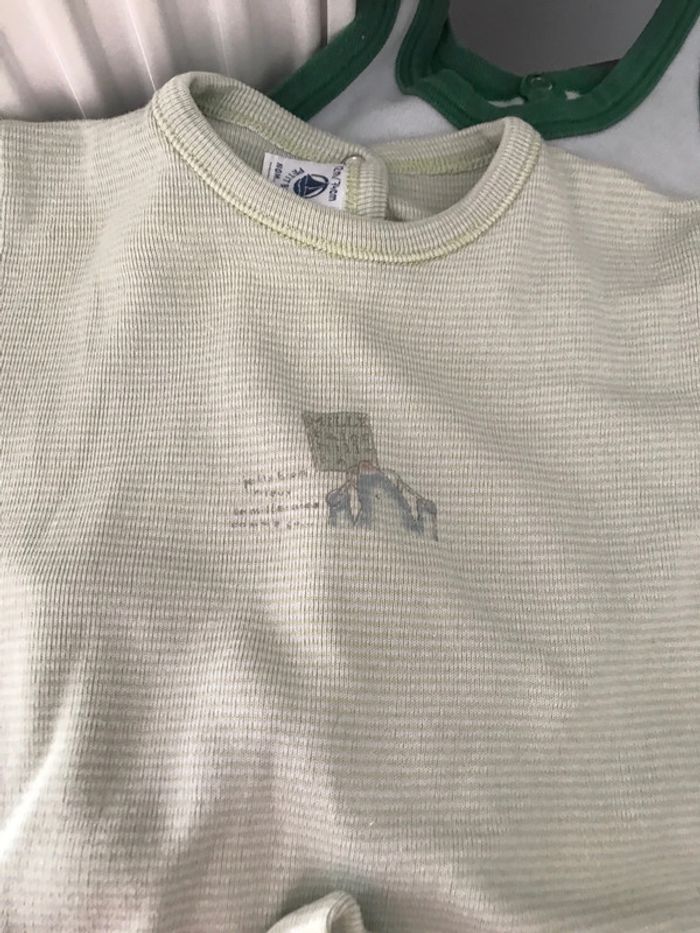Lot 3 pièces pyjamas petit bateau 12 mois - photo numéro 5