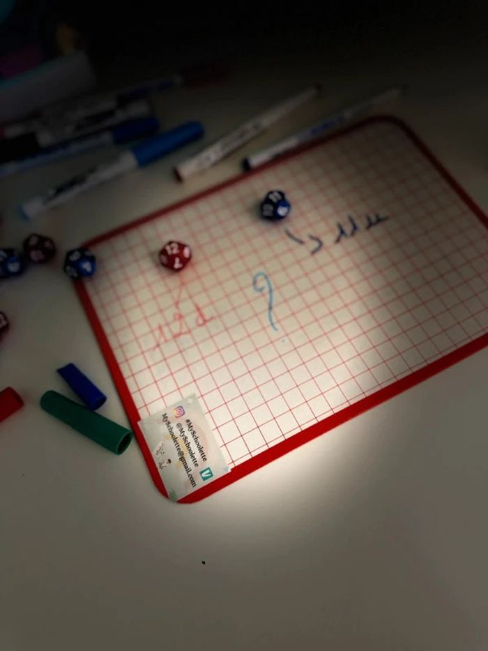 Dé à 12 faces numérotés de 1 à 12 : Jeux mathématiques - photo numéro 5